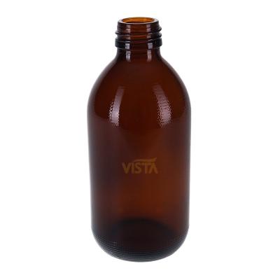 China Chemical Amber Glass Bottles 200ml Grade Pharmaceutical Bottles Syrup Glass Medicine Bottle With Screw Cap for sale