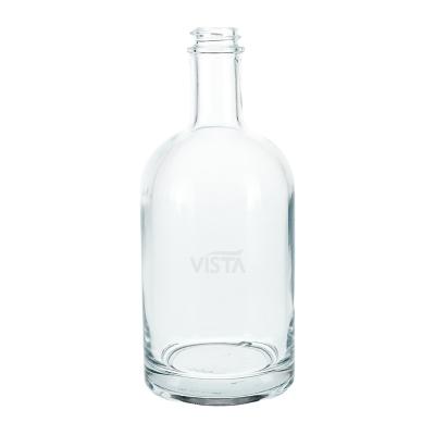 China Beverage 375ml High Clear Vodka 500ml And 750ml Glass Bottles for sale