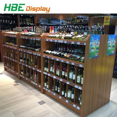 China Wholesale Viable Folding Metal Wood Wine Rack Display Stand for sale