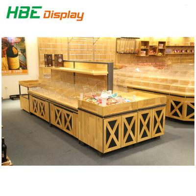 China Bakery Double Sided Store Grocery Promotional Display Stand For Bread for sale