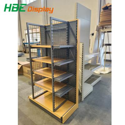 China Double Sided Deli Used Supermarket Rack Shelving Gondola Metal Display Shopping Supermarket Shelves / Rack for sale