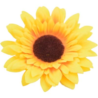 China Hot Sale Big Head Minimalist Artificial Sunflower Flowers Artificial Sunflower Heads for sale