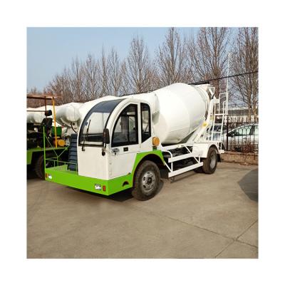 China Building Material Shops Top Quality Mini Mixing Automatic Feeding Concrete Cement Mixer Truck Car For Sale for sale