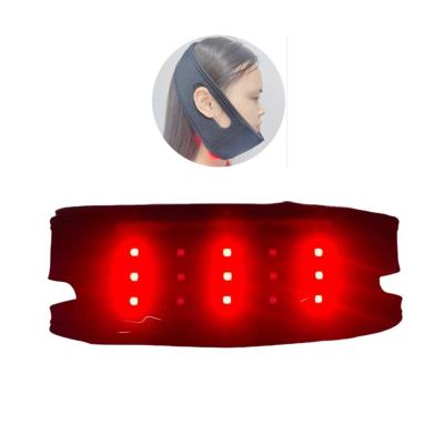 China Portable Weight Loss OEM Red Near Infrared Device Red Light Therapy Pads Led Light Belt Chin V Face Lift Slim Machine for sale