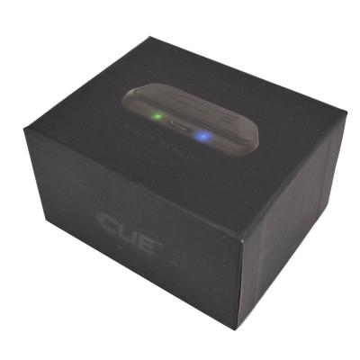 China Handmade Custom Printed Black Paper Box With Logo for sale