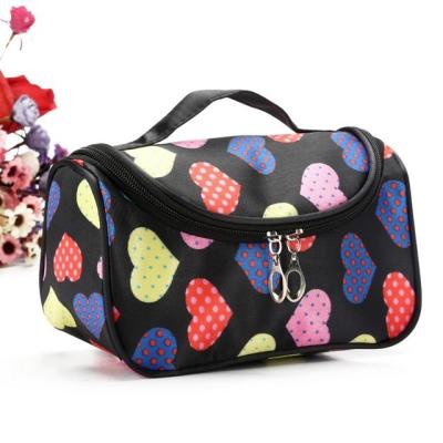 China 2019 New Style Hot Pink Fashoion UK Cosmetics Beauty Travel Cosmetic Bag For Women for sale