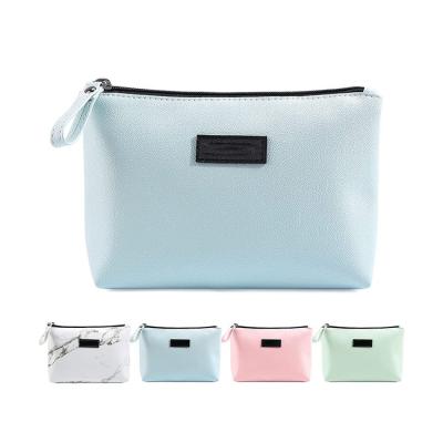 China RU Lady Makeup Bag Wholesale PU Cosmetic Bag New Fashion Cheap Soft Waterproof Portable Cosmetic Bag for sale