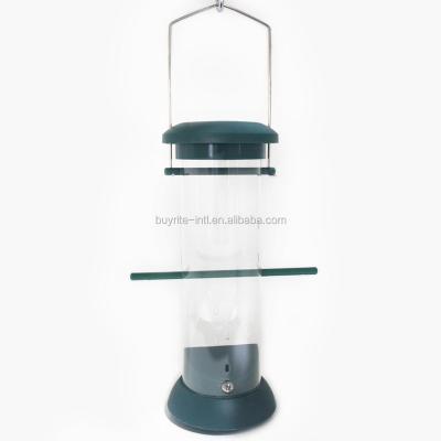 China Viable Small Classic Plastic Nyjer Bird Feeder Wholesale for sale