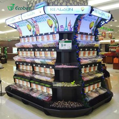 China Ecobox Double Sided Supermarket Shelves for Retail Stores for sale