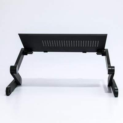 China (Size) YL802 Adjustable Laptop Desk For Bed Laptop Table Desk Stand Table Portable Laptop Table Black for sale