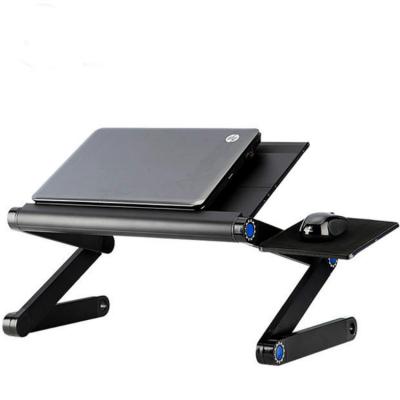 China YL810 Adjustable Laptop Desk Portable Black(Height),Laptop Desk In Bed Adjustable Laptop Table,17 Inch Laptop Lap Desk for sale