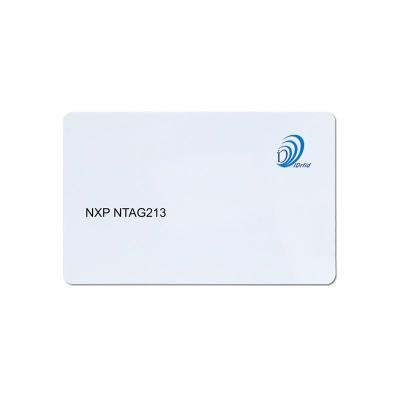 China Programmable Blank NTAG213 PVC Printable Card By Inkjet Printer for sale