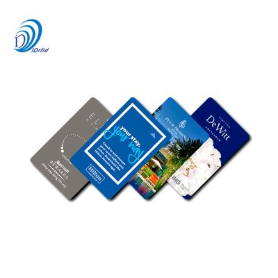 China Custom Waterproof / Waterproof RFID Hotel Smart Key Card for sale