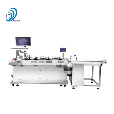 China RFID Hang Tag Reading and Marking Inspection Machine 3020*798*850mm for sale