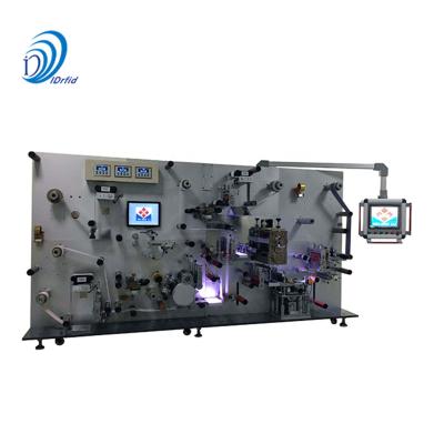 China Factory RFID Converting White System RFID Wet Inlay Label Compound Machine for sale