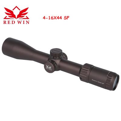 China 1/10 Mil Turret Victory Focus Scope 4-16X44 Fast Outdoor Shooting Scope Mil Dot Reticle 30mm Monotube Red Zero Lock Turret RW2-C for sale