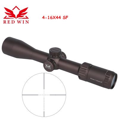 China Victory 30mm Mil Turret Mil Dot Reticle Focus Scope 4-16X44 Fast Tactical Hunting Scope 1/10 RW2-C Lock Red Zero Turret Monotube 1/10 for sale