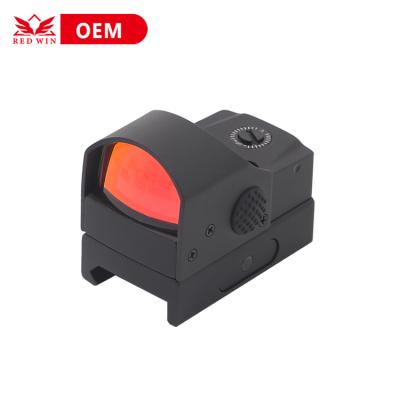 China Aircraft Grade T-6061 Victory IPX6 4 MOA Red Dot Mechanical Adjust 8 Illumination Level Red Weaver Aluminum Red /RMR Mount Base 1x25 Waterproof Red Dot Reflex Sight for sale