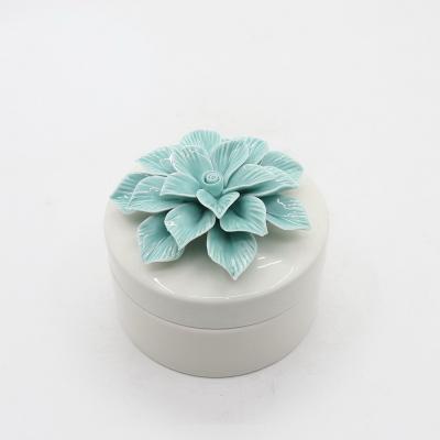 China Contemporary Good Design White Succulent Ring Jewelry Box For Gift for sale