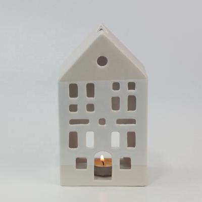 China Contemporary hot sale home design porcelain candle holders for promotion for sale