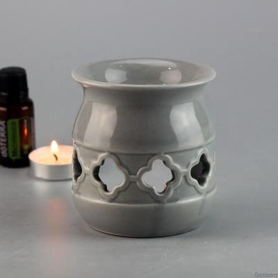 China Contemporary Custom Ceramic Mosaic Oil Burner With Nice Design for sale