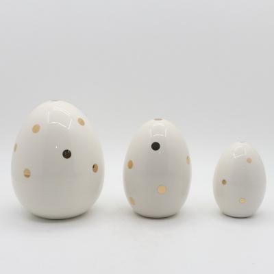 China Contemporary Hot Sale Ceramic Easter Eggs Decoration With Good Quality for sale