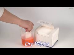 thick large soft clean skin towels biodegradable dry facial towels 25x30cm