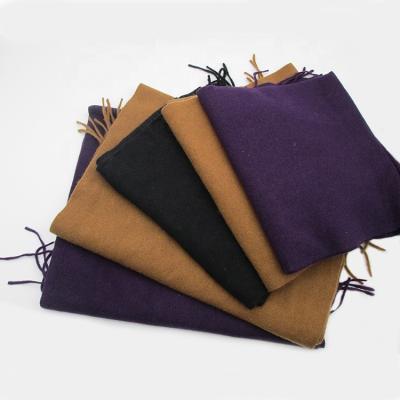 China Keep Warm 100% Cashmere Black/Camel/Purple Women Cashmere Shawl for sale