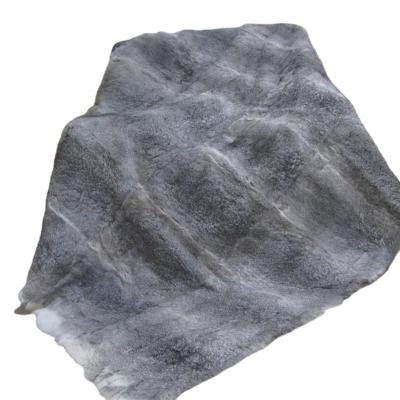 China Luxury Faux Fur Upholstery Faux Fur Blanket Elastic Pet Blanket Elastic Rabbit Fur Blankets for sale