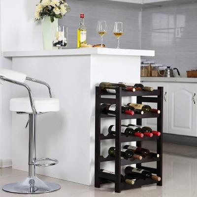 China Wooden wine rack wine rack storage wine rack viable rack wine rack for sale