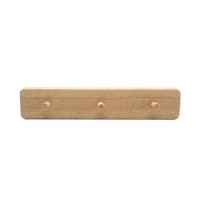 China Modern Feature Vaccum Strong Hanger Eco-Friendly Removable Wooden Wall Hook for sale