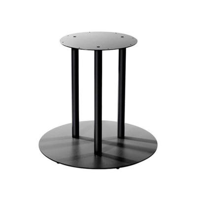 China Industrial Minimalist Durable Strong Colorful Base Farmhouse Tulip Table Base Cafe Furniture Aluminum Aluminum Yacht for sale