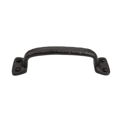 China Cast iron industrial door handle for metal and wood door handle for sale