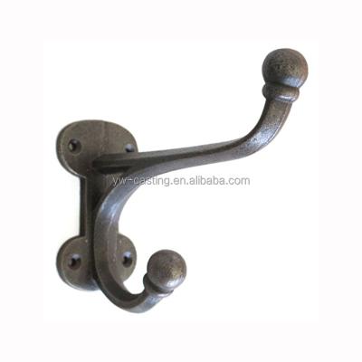 China Hot Selling China Wholesale Cast Iron Coat Hooks Viable Wholesale for sale