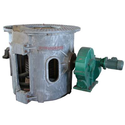 China 150 kg-10 Ton iron steel copper Stainless steel aluminum alloy Metal Scrap ingot cast Induction Electric Industry Melt Furnace à venda