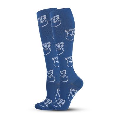 China Recycling Medical Running Sock Mens Compression Custom Breathable Eco - Friendly Eco - Friendly Socks for sale