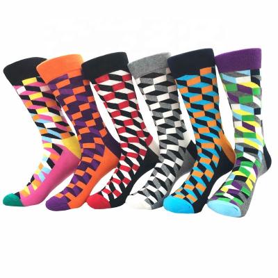 China Wholesale QUICK DRY Mens Dress Socks Fashion Fun Casual Funny Happy Colorful Socks for sale