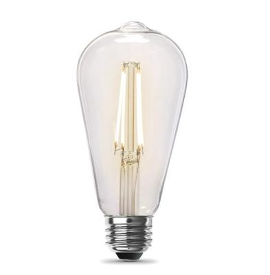 China Hotel LED Filament ST19 ST64 LED Filament Light Bulb LED Glass Filament Bulb for sale