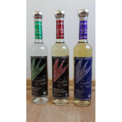 China Waterproof aluminum liquor bottle sticker, aluminum bottle embossed label, tequila brand logo label for sale