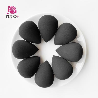 China Private Label Sponge Black Non Latex Beauty Makeup Blender Applicator Sponge For Basic Wholesale Price for sale