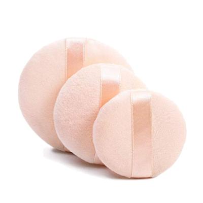 China Pinkz Big Size Velvet-Friendly Cosmetics Loose Powder Puff Packing Custom Setting Powder Puff Replacement for sale