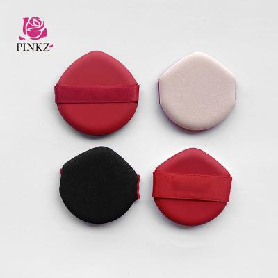 China Cotton Cosmetics Sponge Non-latex Soft Air Cushion Around Puff Beauty Makeup Powder Puff for sale