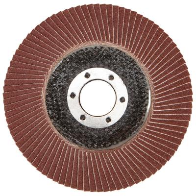 China Aluminum Oxide Grinding Disc 115mm 4.5inch 40/60/80/120/150 Grit Abrasive Sanding Flap Grinding Welding Flap Discs for sale