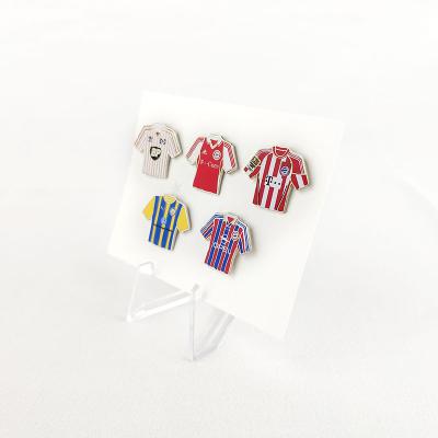 China Custom Die Casting Boutonniere Flower Pins Lapel Pin Europe Size Enamel Flag for sale