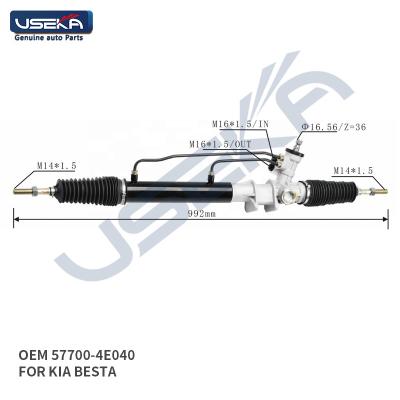 China Steel USEKA OEM 0K60A32110 577004E040 0K60A-32-110 57700-4E040 Auto Steering Gear Rack For KIA BESTA for sale