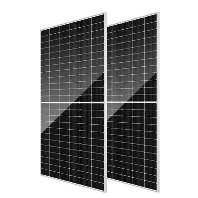 China High Efficiency Mono Solar Panel Wholesale Single Chip Efficient Semi Cut Solar Panels for Household Use in China, 18v 36v 500w 530w 545w 550w for sale