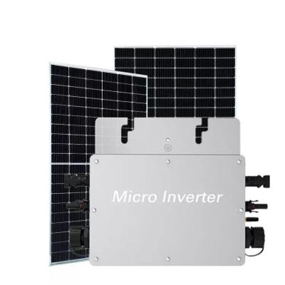 China Home Used New 600W 800W Grid Tie WiFi Inverter Smart Micro Solar Outdoor Photovoltaic Panel Communication MPPT 30V 36V Pure Sine Wave for sale