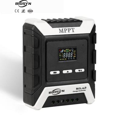 China Charger Controller New Product Release: MPPT Solar Controller 12v 24v 48v 10A 10A 30a 40a 50a 60A Off Grid Solar System MPPT Solar Charging Control for sale