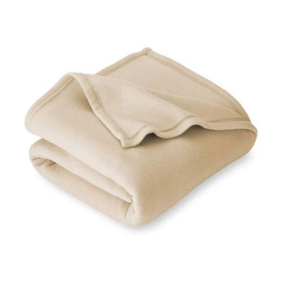 China Anti Pill Fleece Fabric For Blankets Knitted 100% Polyester 100 Fabric Garment Shaoxing Polyeser Plain 100% for sale