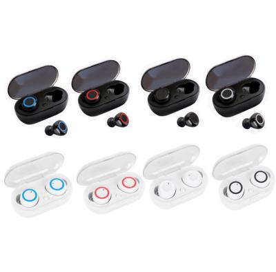 China In-Ear Y50 Tws BT5.0 Waterproof With Mic Charging Box True Wireless Earphone Headset Earbuds Earphone for sale